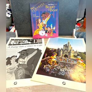 Disney Magazines: 2 WDW EYES AND EARS from 1991 & 1 Disney Newsreel from 1992